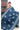 Jaipur Cotton Saree With Block Print | Navy Blue + White