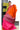 Tussar Silk Saree With Zari Weaving |Radiant Orange +Rich Pink