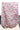 King Size Elastic Bed Cover Set with 2 Pillow Covers | (72"x78") | Will Fit Upto 8" Thick Mattress | Crepe Pink