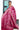Banarasi Silk Saree With Silver zari | Beetroot Pink