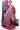 Banarasi Silk Saree With Silver zari | Dark Wine