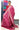 Banarasi Silk Saree With Silver zari | Rani Pink