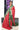 Banarasi Georgette Saree With Zig Zag Pattern | Pretty Red + Forest Green