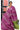 Baswada Cotton with Thread and Sequence Work| Purple + Parrot Green