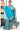 Linen Saree With Vanam Design | Aqua Blue