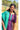 Pochampally Silk Stitched Salwar Suit (Top, Bottom & Dupatta) - Royal Plum + Teal