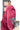 Semi Tussar Saree With Printed Design | Beetroot Pink + State Gray