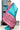 Premium Jute Tussar Saree With Zari Weaving | Bright Blue + Eggplant