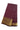 Warm Silk Saree With Golden Zari Border | Coffee Brown