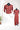 Denim Cotton Co-ord Stitched Suit (Top & Bottom) | Berry Red