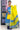 Unstitched Salwar Set - Mangalagiri Silk Cotton | Happy Blue + Bright Yellow