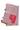 Cotton Silk - Fancy Design | Lavender with Pink Heart Leaf