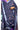 Jute Cotton Saree With Floral Print | Blueberry