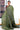 Munga Cotton Saree With Weaving Leaf Design| Jungle Green