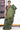 Munga Cotton Saree With Weaving Leaf Design| Jungle Green