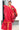 Ikkat Cotton Saree With Ikkat Stripes | Deep Rose