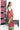 Modern Abstract Border Digital Printed Tissue Silk Saree - Beetroot Burgundy + Sea Green