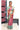 Modern Abstract Border Digital Printed Tissue Silk Saree - Beetroot Burgundy + Sea Green