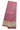 Fusion Silk Saree with Retta Petta Border  | Candy Pink + Half White