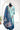 Stitched Fancy Salwar Suit (Top, Bottom & Dupatta) - Turquoise Blue + Classic Blue