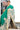 Kota Cotton Saree With Kalamkari Design | Aqua Mint