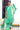 Munga Cotton Saree With Zari Border | Mint Blue