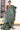 Munga Cotton Saree With Weaving Leaf Design| Ash Grey