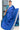 Raw Tussar Silk Saree With Zari Weaving | Royal Blue + Happy Sky