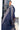 Jute Cotton with Zari Border | Navy Blue
