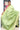 Munga Cotton Saree With Floral Butta Weave | Tea Green + Forest Green