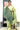 Munga Cotton Saree With Floral Butta Weave | Tea Green + Forest Green
