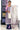 Unstitched Salwar Set - Mangalagiri Silk Cotton | Lilac + White