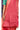 Ghicha Tussar Silk Saree With Zigzag Design  | Peach + Red