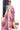 Munga Cotton Saree With Zari Border | Rose