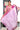 Pochampally Silk Saree With Zari Border | Rose + Lavender