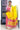 Unstitched Salwar Set - Mangalagiri Silk Cotton | Rose + Bright Yellow