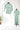Cotton Stitched Coord Suit (Top & Bottom ) - Seafoam