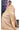 Linen Silk Saree with Zari Buttas | Light Peach