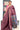 Semi Tussar Saree With Printed Design | Aesthetic Maroon + Soft Taupe