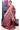 Banarasi Silk Saree With Silver zari | Dark Maroon