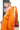 Raw Tussar Saree With Mini Chex | Mango Yellow + Red