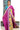 Mangalagiri Silk Saree With Kalamkari Design | Orchid Purple