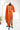 Stitched Fancy Salwar Suit With Aari Work (Top, Bottom & Dupatta) - Spanish Orange
