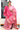 Silk Cotton Saree With  Zari Weaving | Cotton Candy + Dark Pink