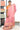 Ghicha Cotton Saree With Flower Weaving | Sweet Pink