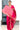 Raw Tussar Silk Saree With Zari Weaving | Fuschia + Mamey Pink