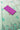 South Cotton Saree With Contrast Blouse  | Pastel Green + Purple