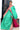 Pochampally Soft Silk  Saree With patola Pattern | Aqua Green + Pink