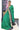 Patola Soft Silk Saree With Dual Shade | Aqua Green + Blue