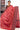 Munga Cotton Saree With Weaving Leaf Design| Berry Red